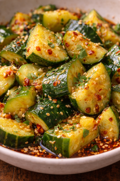 Spicy Asian Cucumber Salad: Crisp and Bold Spicy Asian Cucumber Salad: Crisp and Bold
