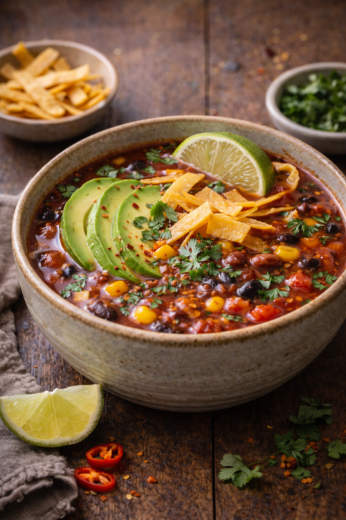 Hearty Spicy Taco Soup Recipe: A Comforting Delight Hearty Spicy Taco Soup Recipe: A Comforting Delight