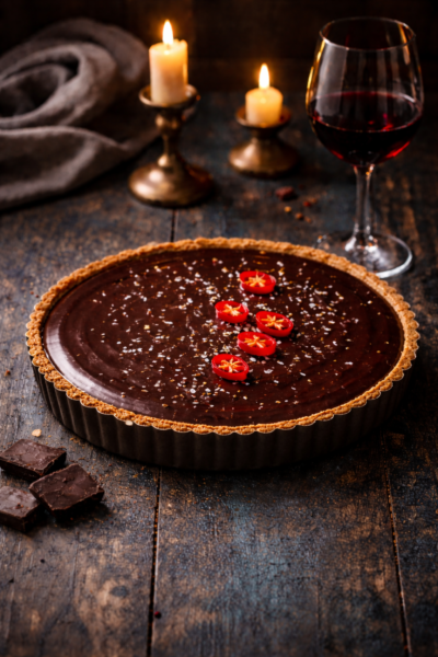 Indulge in Elegance: A Spicy Chocolate Tart Recipe