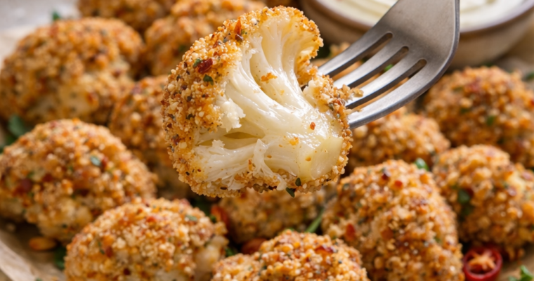 Ready to Get Baked! Spicy Cauliflower Bites🌶️ Ready to Get Baked! Spicy Cauliflower Bites🌶️